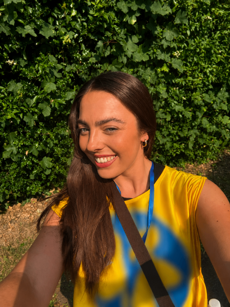 Sunny day on campaign
